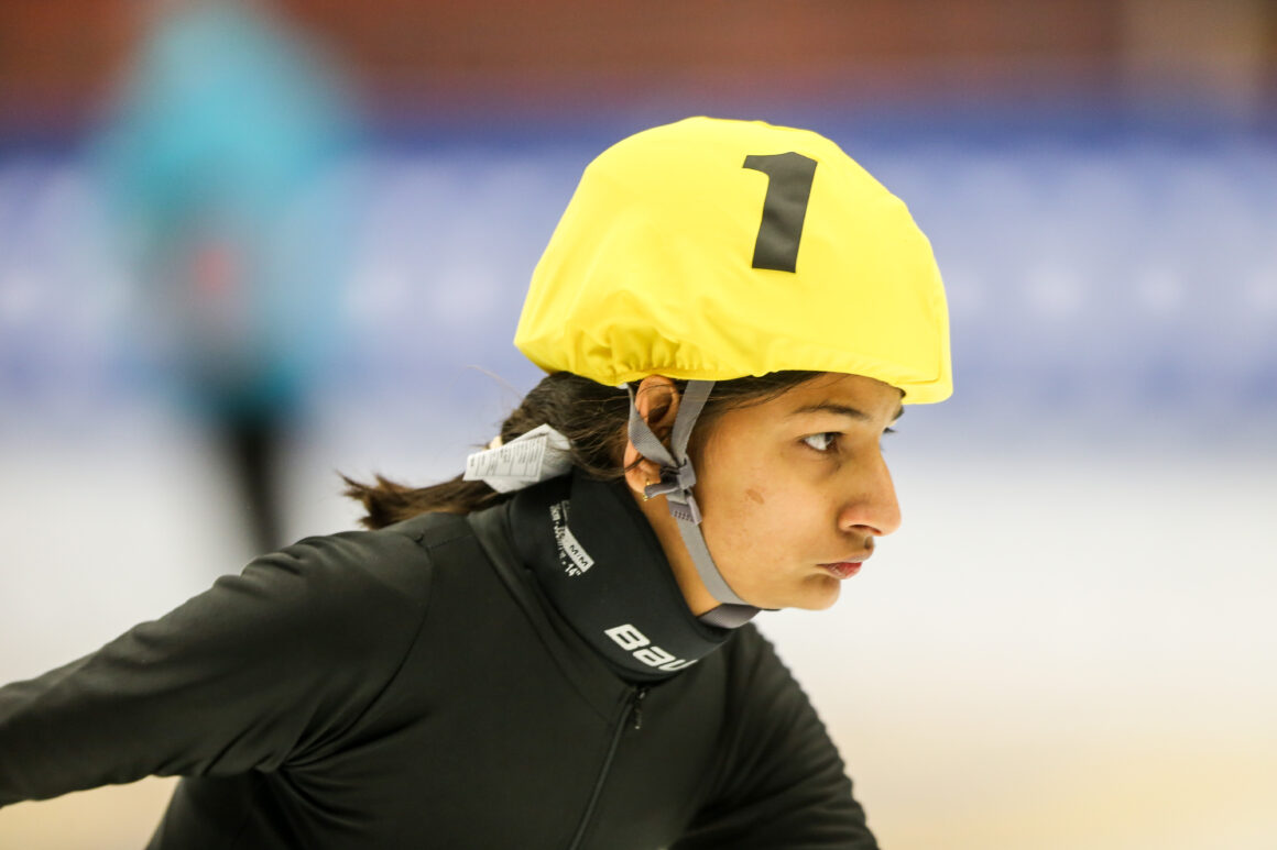 RACHNA NIL, BHARAT (INDIA), SHORT TRACK SPEED SKATING,  AT THE SPECIAL OLYMPICS INVITATIONAL GAMES SWEDEN 2020. TAKING PLACE FROM 1 TO 4 FEBRUARY IN ÖSTERSUND AND ÅRE, 300 ATHLETES FROM OVER 20 COUNTRIES ARE COMPETING IN SEVEN SPORTS. 200201  PHOTO: KARL NILSSON