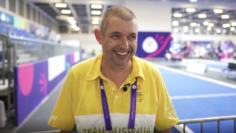 Andrew Bruce Robbins, Special Olympics Australia.