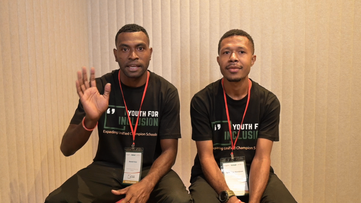 Donald Soor & Sylvester Nandawo, a unified pair from Papua New Guinea