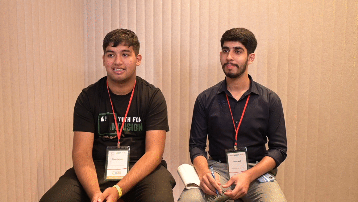 Musa Hannan & Talha Asif, unified pair from Special Olympics Pakistan