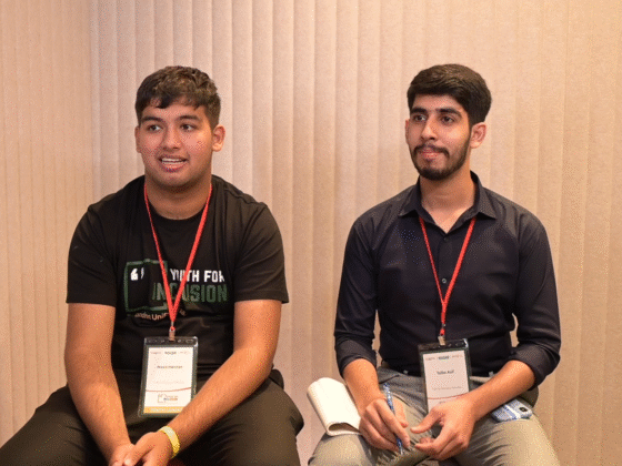 Musa Hannan & Talha Asif, unified pair from Special Olympics Pakinstan